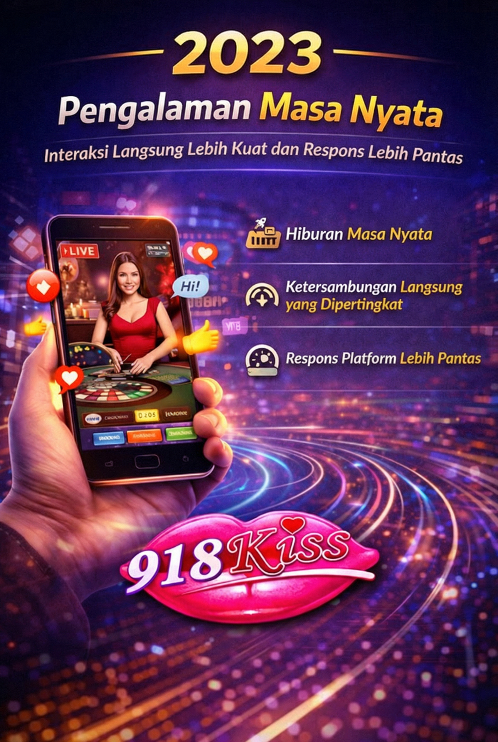 2023 Pengalaman Hiburan Masa Nyata