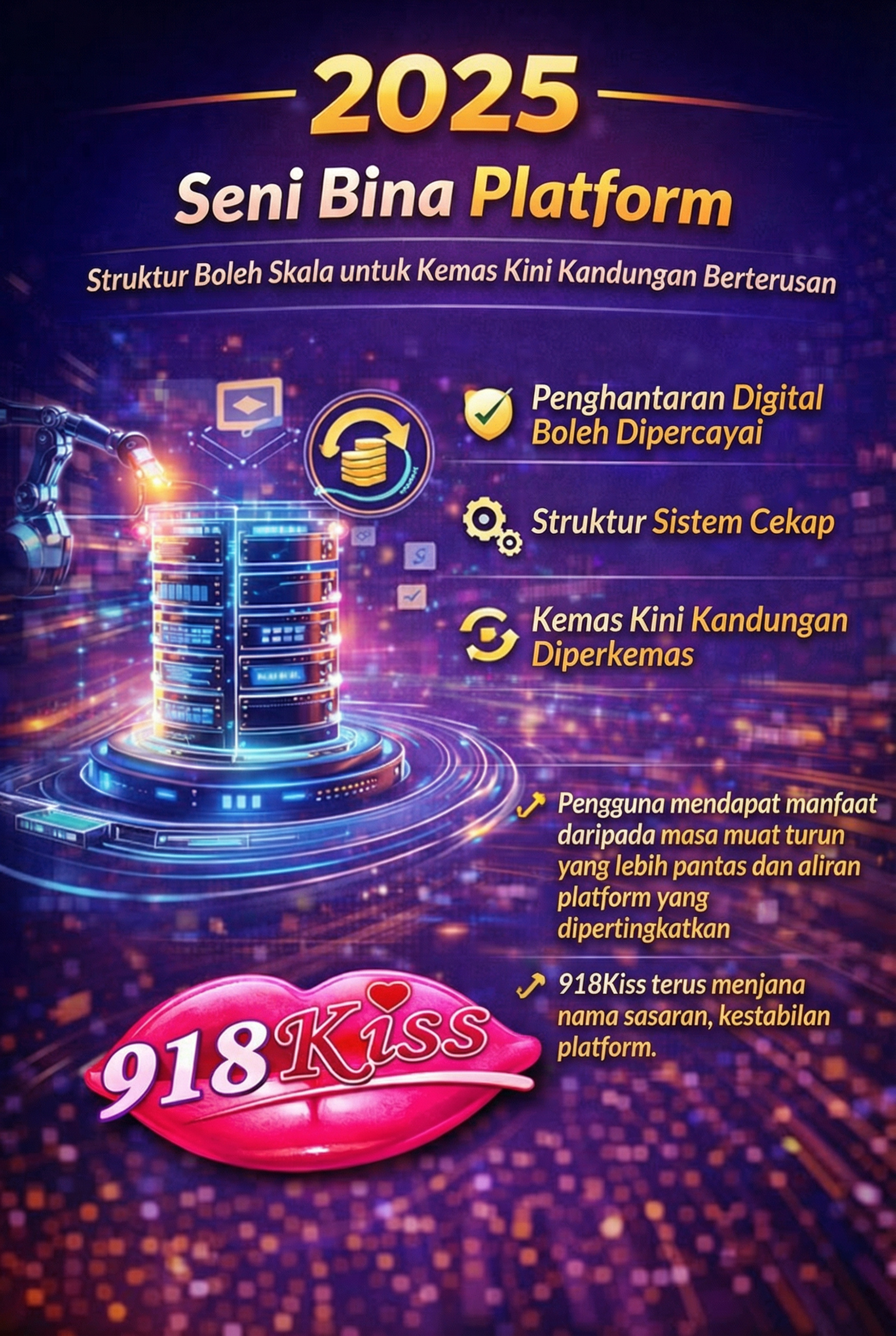2025 Peningkatan Seni Bina Platform