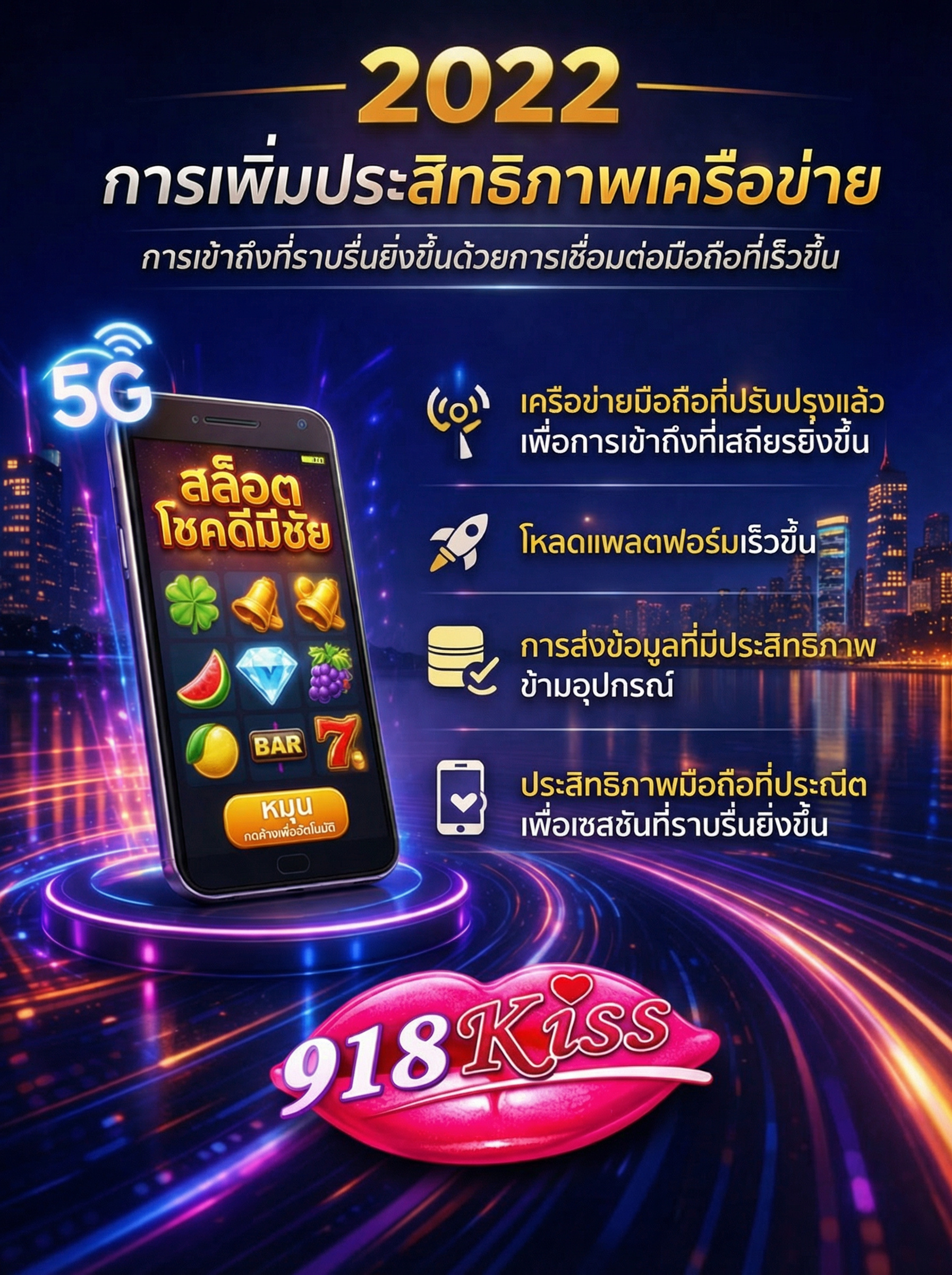 2022 การยกระดับประสบการณ์เครือข่าย
