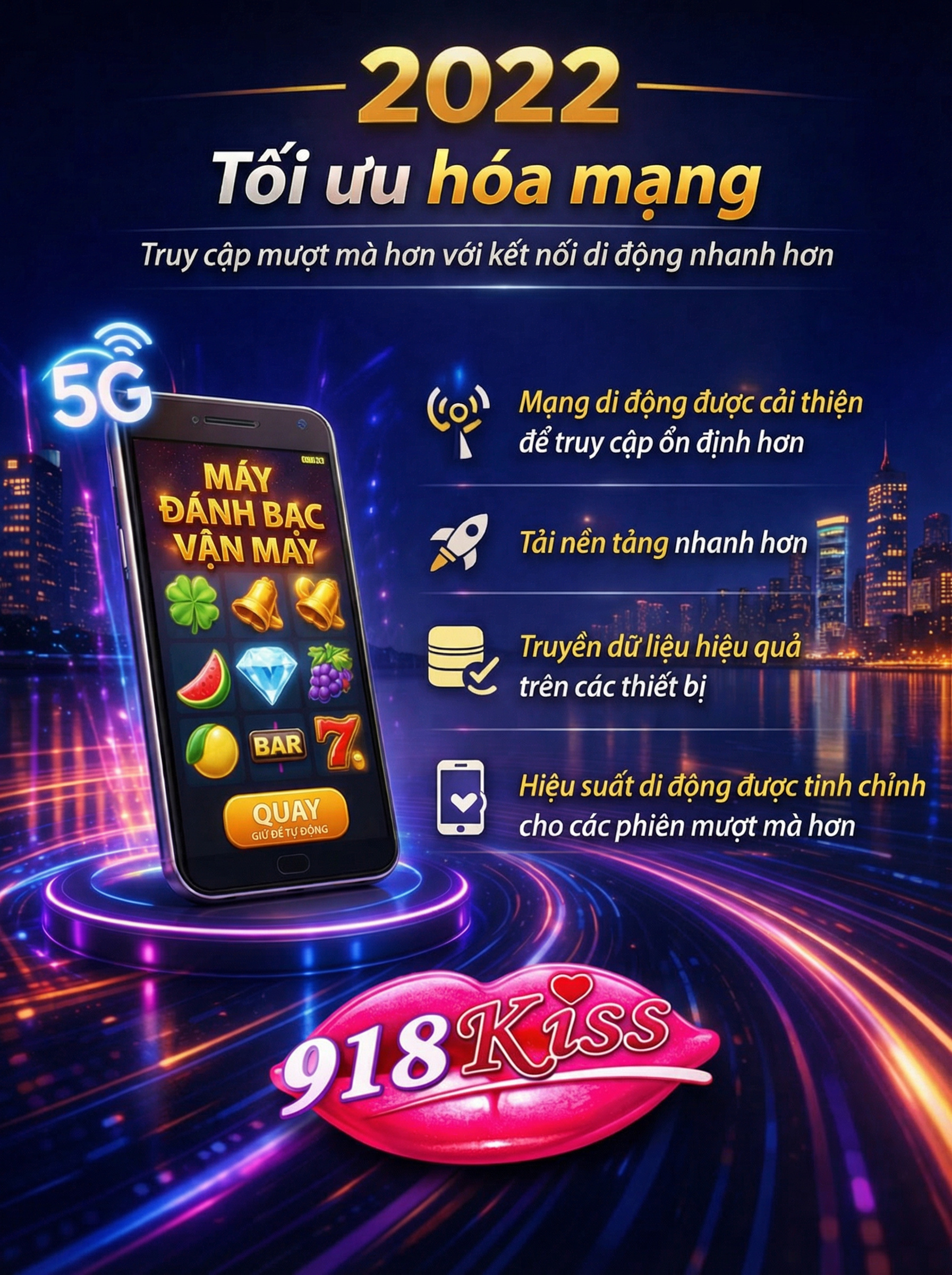 2022 Nâng Cao Trải Nghiệm Mạng