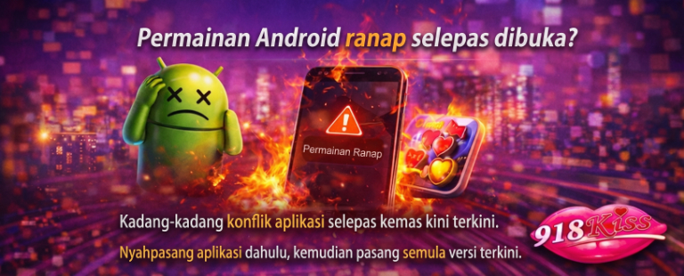 Permainan terhenti selepas dibuka