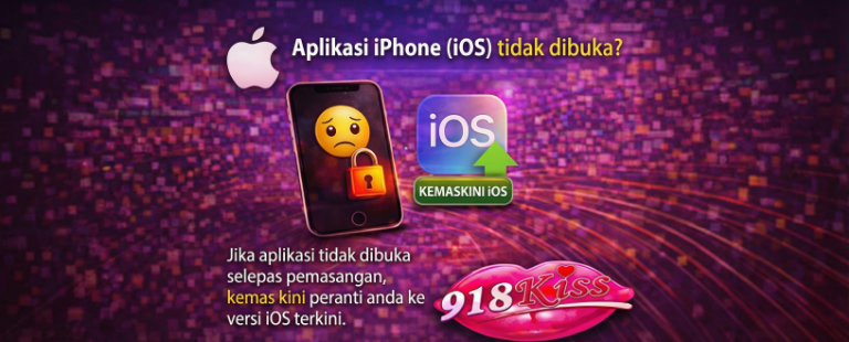 Aplikasi tidak boleh dibuka