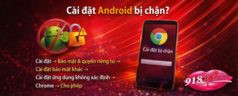 Cài đặt bị chặn
