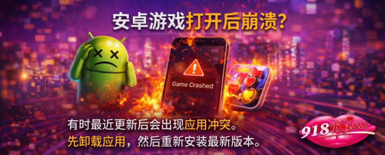 游戏开了就闪退？