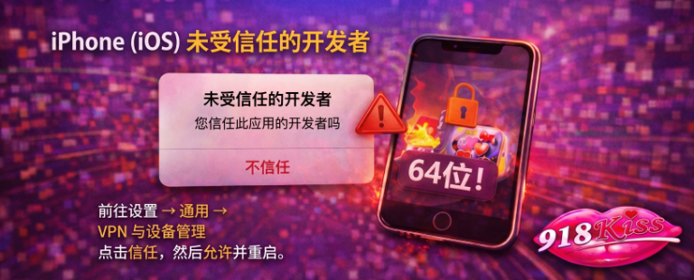 未受信任开发者